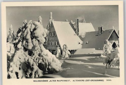 Altenberg Waldschänke altes Raupennest
