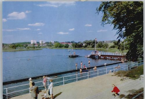 Preetz See Steg Fußgänger