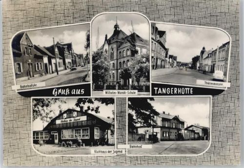 Tangerhütte Thälmannstrasse , Bahnhof