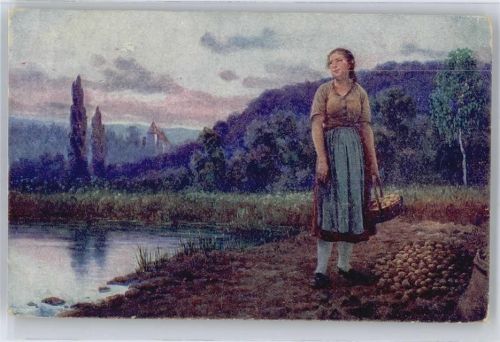 Ad.Liebscher , Kartoffelernte