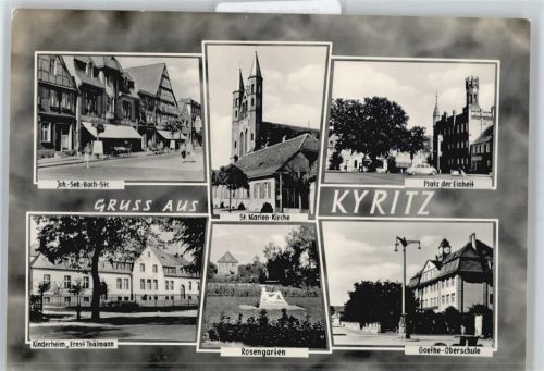 Kyritz Platz Kirche Schule