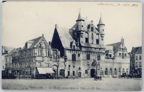 Malines Kutsche Hotel de Ville