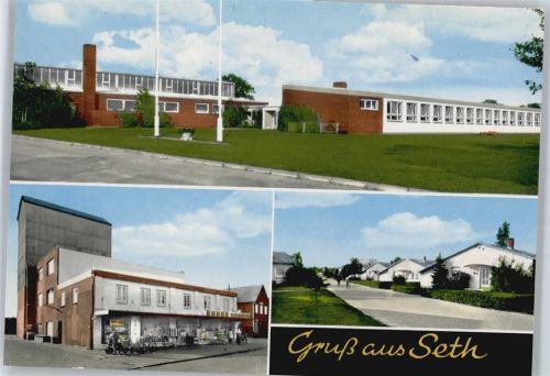 Seth Haus Wiese Baum Fahrrad
