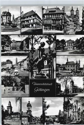Göttingen Rund um das Gänseliesel