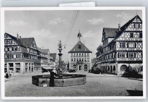 Schorndorf Marktplatz, Brunnen