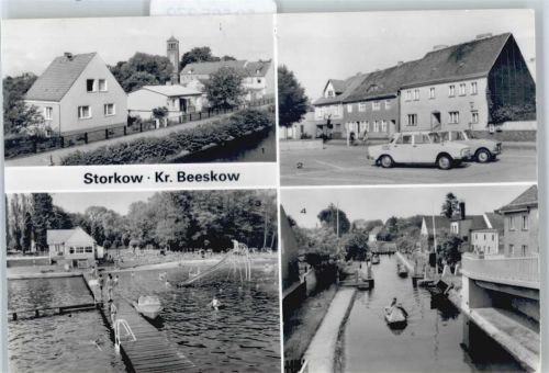 Storkow Am Markt, Freibad, Schleuse