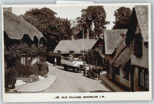 Shanklin Kutsche Straße Pferd