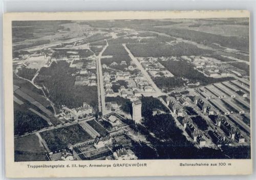 Grafenwöhr Ballonaufnahme