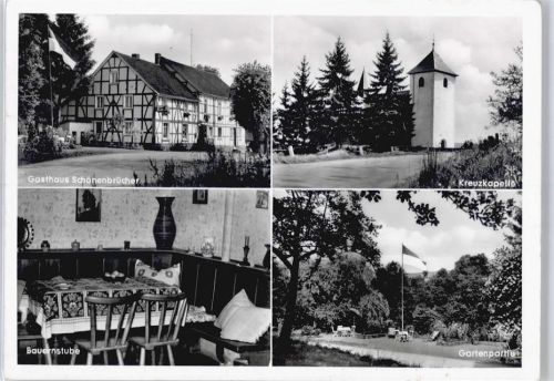 Much Gasthaus Schönenbrücher, Bauernstube, Kreuzkapelle