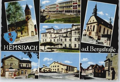 Hemsbach Rathaus, Schule