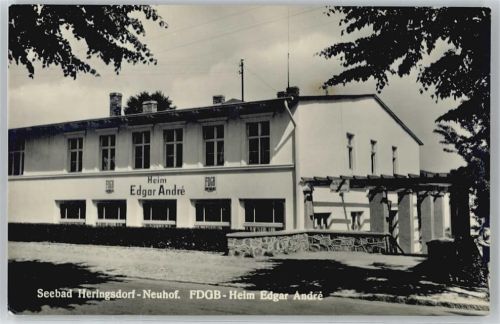 Seebad Heringsdorf Ferienheim Edgar André