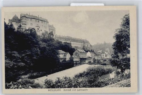 Weilburg Schloß, Lahnwehr