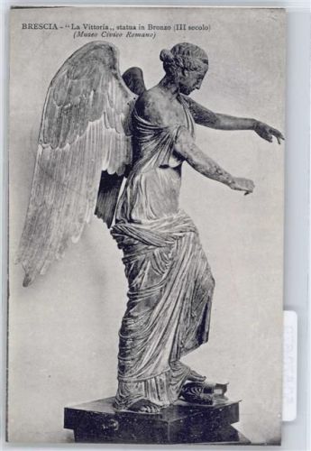 Brescia La Vittoria Statue