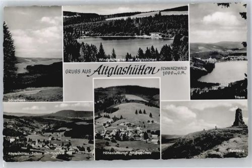 Altglashütten See Panorama Berg