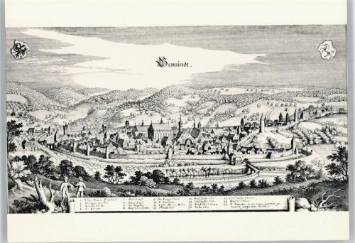 Schwäbisch Gmünd Gesamtansicht Panorama