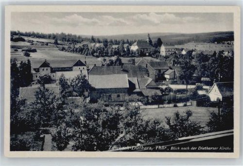 Tambach-Dietharz Panorama Kirche