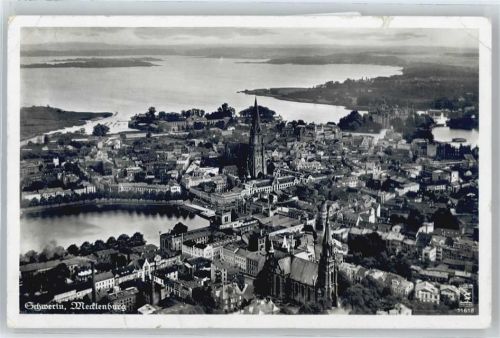 Schwerin Fliegeraufnahme