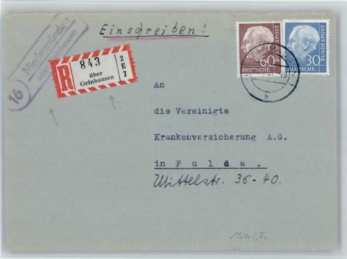 Niedergründau Landpoststempel