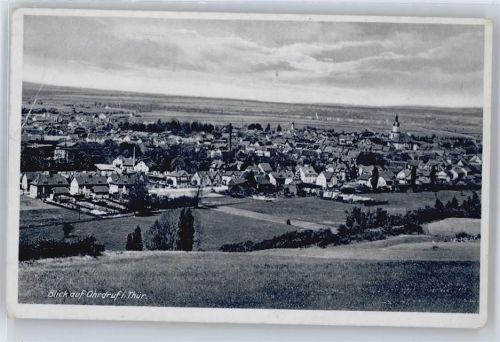 Ohrdruf Gesamtansicht mit Kirche