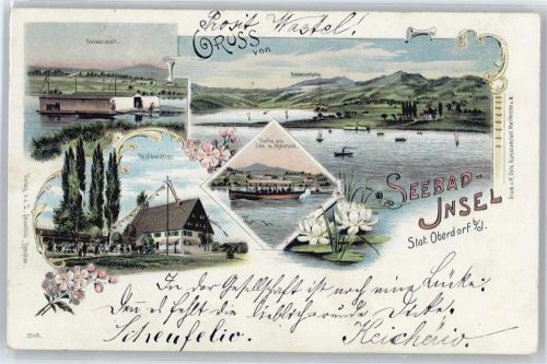 Oberdorf BAdeanstalt, Restauration, Schiff, See
