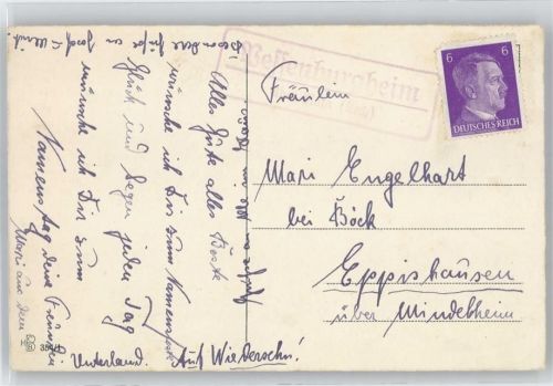Pessenburgheim Landpoststempel