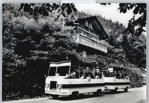 Schwarzburg Schwarz-Express am Schweizerhaus