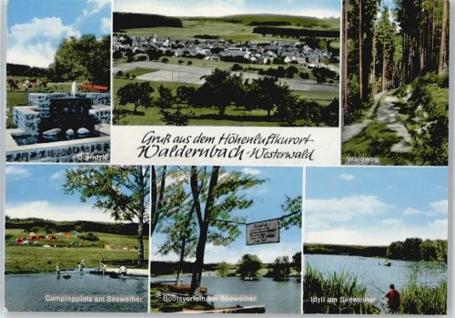 Waldernbach Wilh. Schermuly Lebensmittel, Campingplatz, Bootsverleih