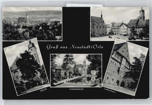 Neustadt Schloß, Lutherhaus, Gämsenteich