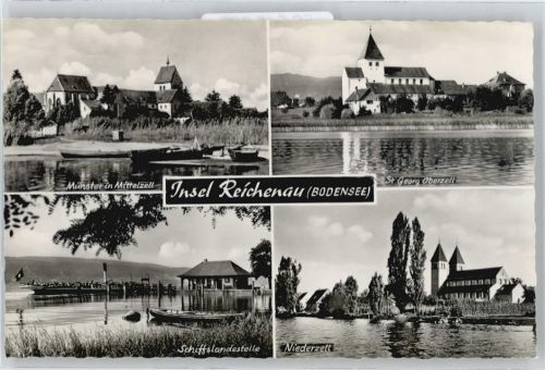 Reichenau Münster, St Geog Kirche, Schiffslandestelle