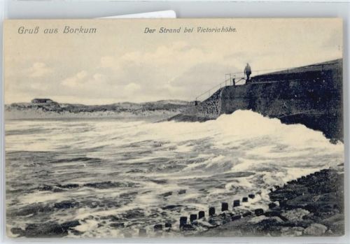 Borkum Strand bei Victoriahöhe