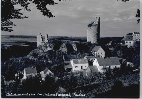 Altmannstein Burg Ruine Panorama