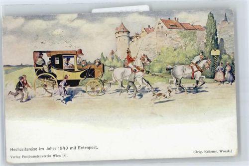 Extrapost um 1840