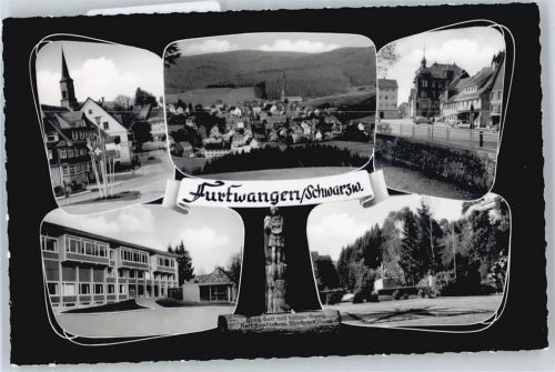 Furtwangen Gesamtansicht, Schule, Kirche