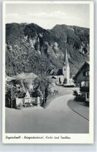 Bayrischzell Kriegerdenkmal, Kirche, Traithen