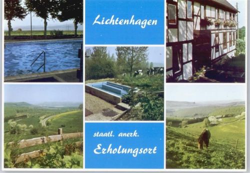 31868 W3251 Lichtenhagen b Hameln - Lichtenhagen, Erholungsort