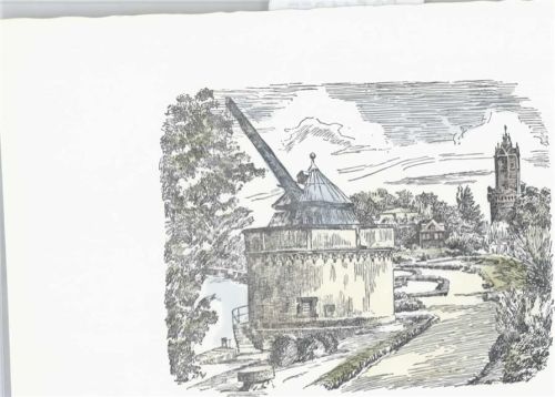 Andernach Künstlerkarte, Wasserturm
