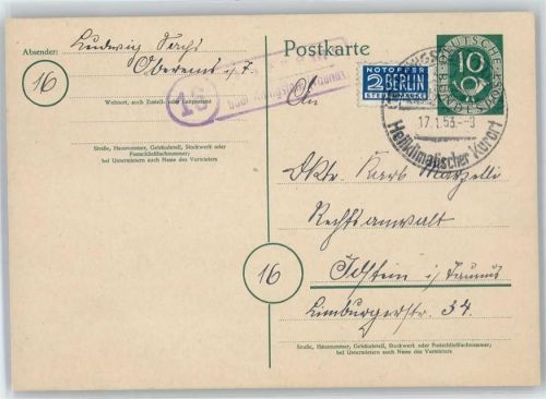 Landpoststempel