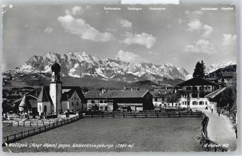 Wallgau Wettersteingebrge