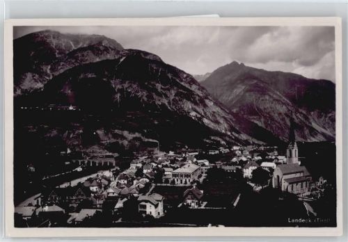 Landeck Berg Panorama Kirche