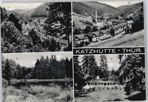Katzhütte Gesamtansicht, Waldgaststätte Amselheim