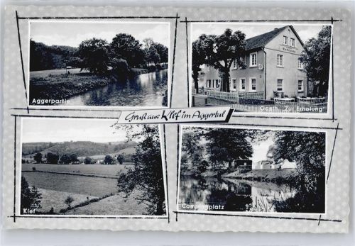 Klef Gasthaus Zur Erholung, Campingplatz, Aggerpartie