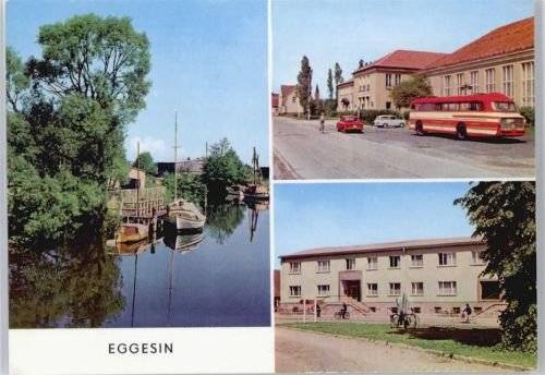 Eggesin Hotel Gaststätte Mecklenburg Boot Auto