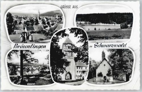 Bräunlingen Mühlentor, Stausee Unterbrand, Ottilien-Kapelle