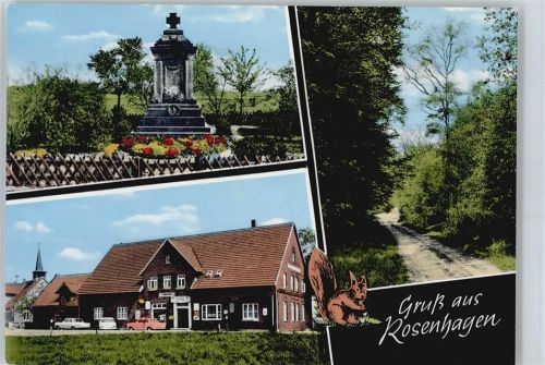 Petershagen Gasthaus Bulmahn , Kriegerdenkmal