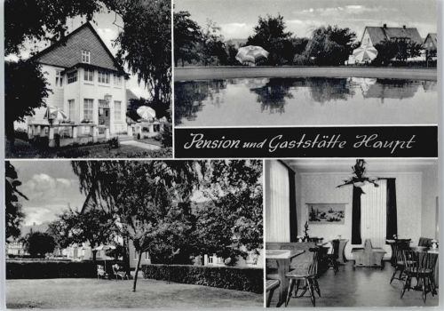 Lüthorst Pension Haupt, Garten