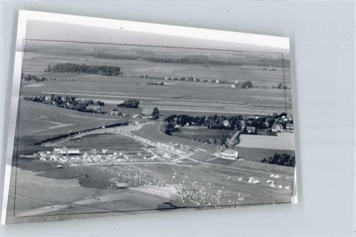Wremen Foto, Fliegeraufnahme, Gaststätte Strandhalle, Campingplatz