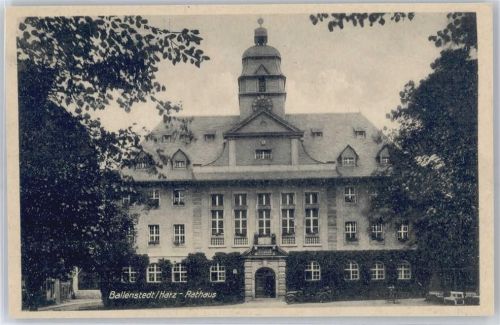 Ballenstedt Rathaus