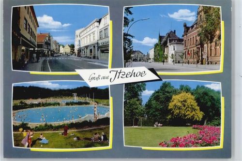 Itzehoe Schwimmbad Freibad Klosterbrunnen, Breite Straße, Viktoria-Straße, Prinzesshof
