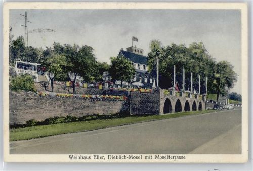 Dieblich Haus Eller - Dieblich Weinhaus Hotel Pension, Moselterrasse