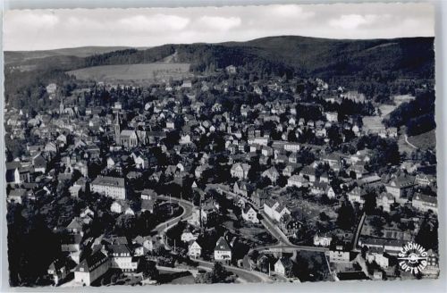 Gummersbach Fliegeraufnahme Panorama Berg